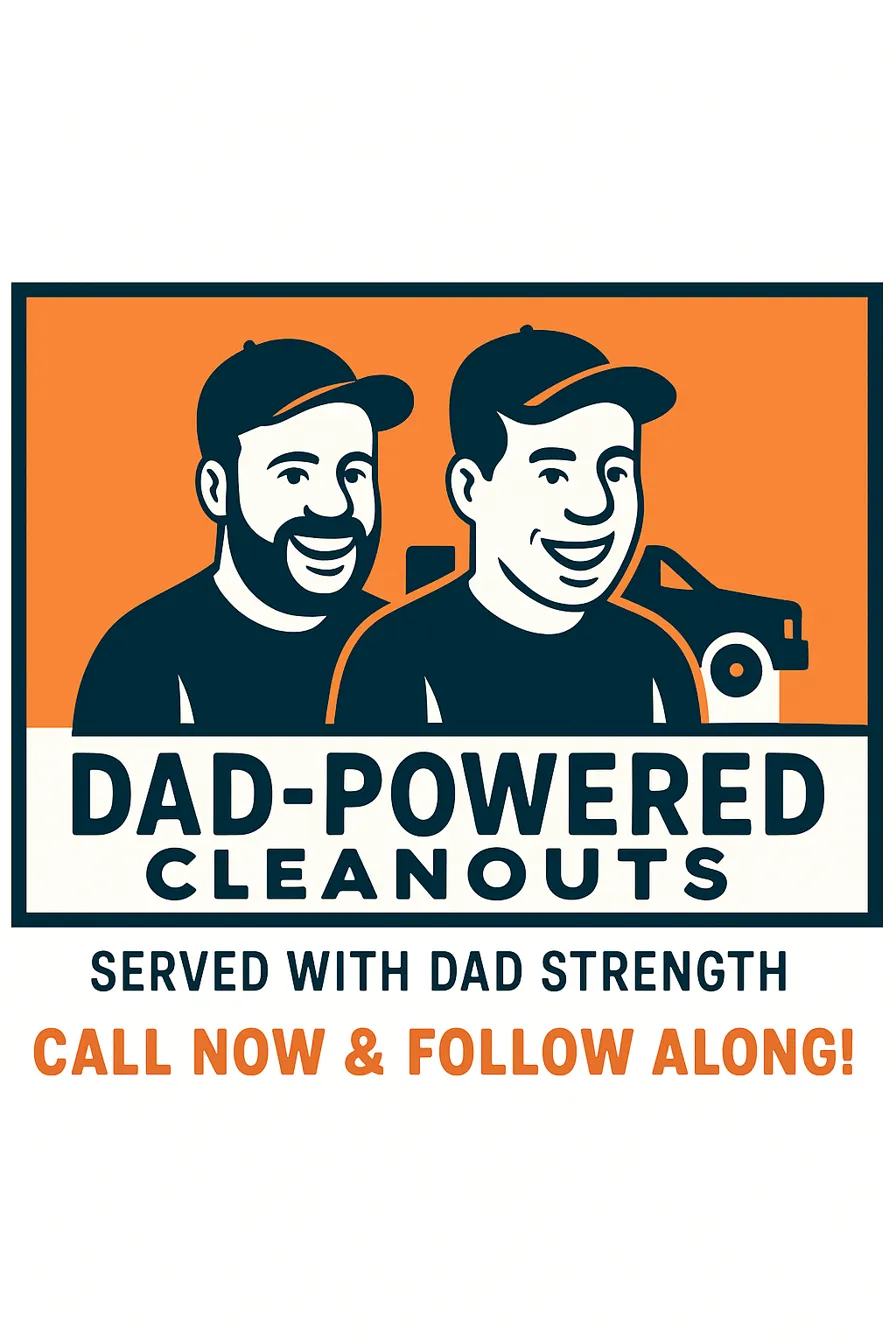 Dad-Powered Cleanouts Logo