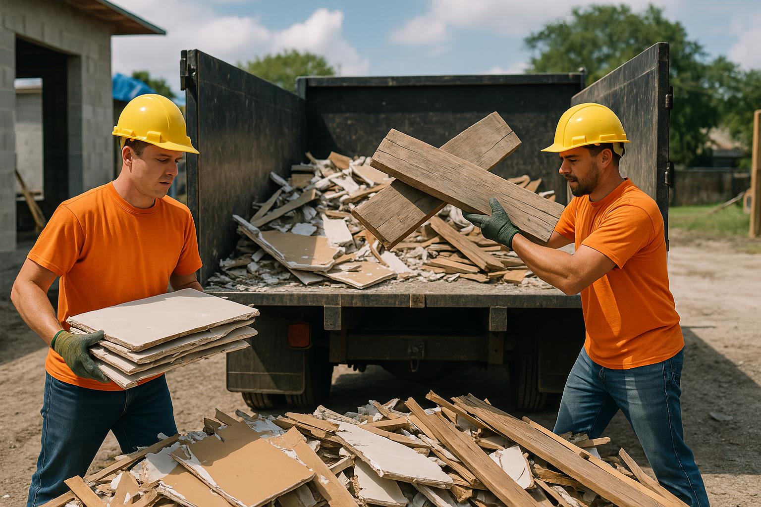 Construction Debris Removal Service