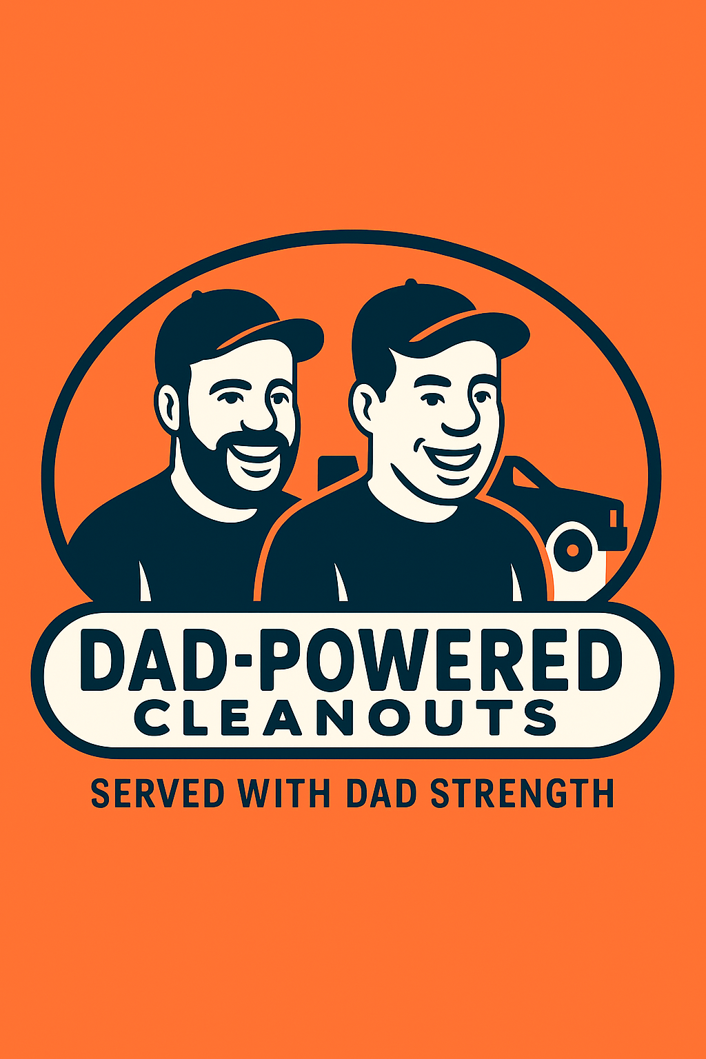 Dad-Powered Cleanouts Logo